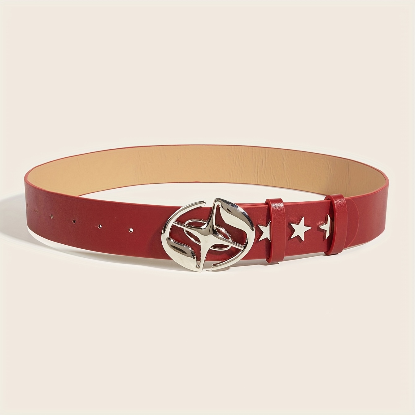 Chic Star-Patterned Women's Belt